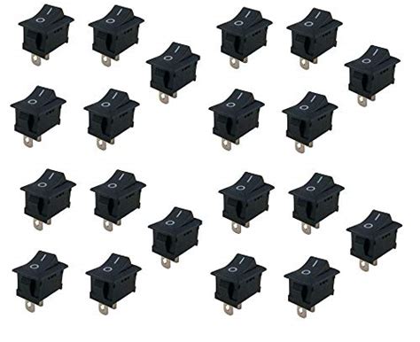 FEDUS 2 Pin SPST ON/Off Switch for Electronic Circuit Pack of 20 ...