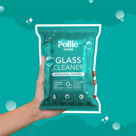 Glass Cleaner- Pack of 3 Sachets