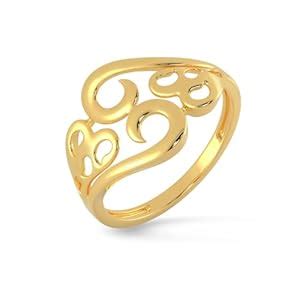 Malabar Gold & Diamonds Gold Ring for Women 22k | Pure Gold 22kt (916 ...