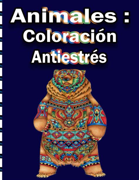 Buy animales: coloración antiestrés: Relajantes dibujos de animales ...