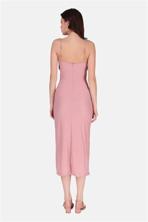 Baby Pink Lycra Bodycon Dress: Best Party Dress | Perfect for special ...