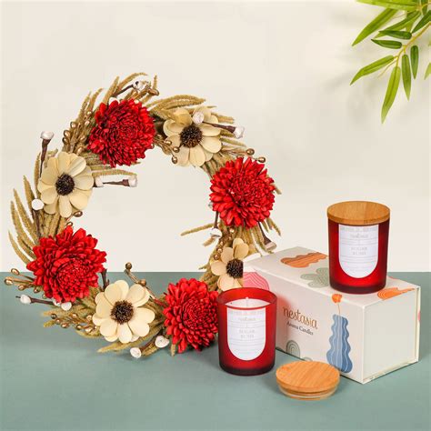 Floral Oasis Gift Set of 2 Online - Premium Gift Hamper | Nestasia