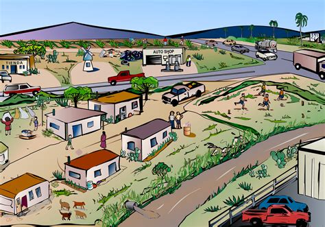 City Neighborhood Clipart