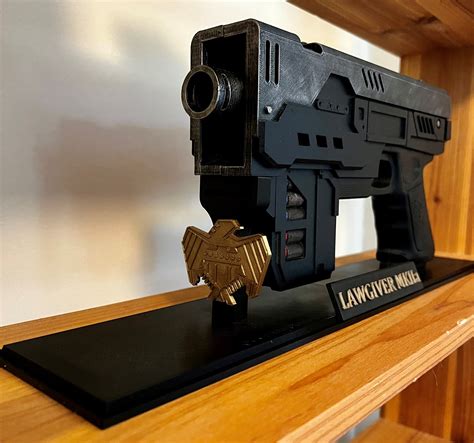 Judge Dredd Lawgiver Replica Display Stand - Etsy