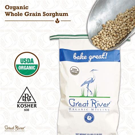 Buy Organic Whole Grain Sorghum - 25 lbs Online Nepal | Ubuy