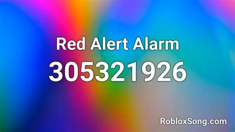 Image result for Red Alert Song Code