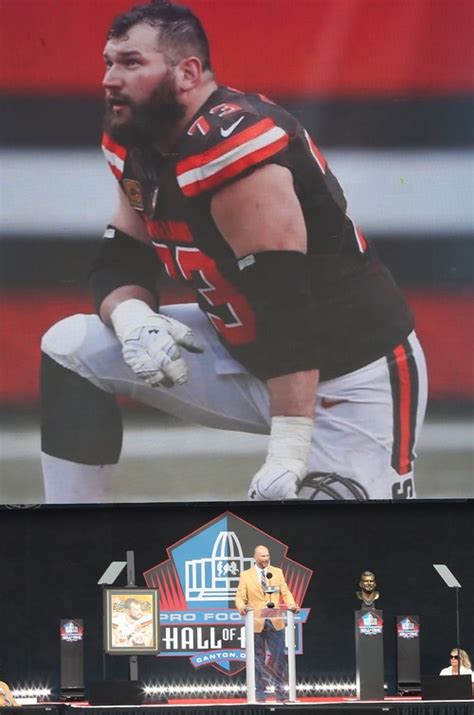 Former Browns LT Joe Thomas enshrined into the Pro Football Hall of ...