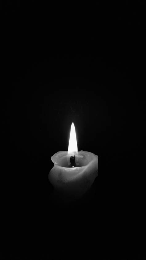 Candle flame in a black background, candle flame stock photos. | Candle ...