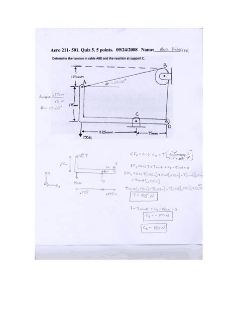 Example Problem Solved in Aerospace 的图像结果