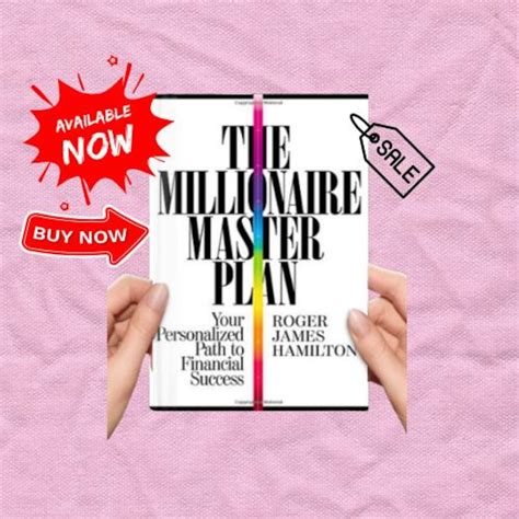 The Millionaire Master Plan Book by Roger J. Hamilton - Etsy