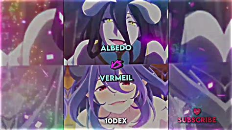 Albedo Vs Vermeil And Itachi Uchiha 🔥🥵 | who is stronger | Anime ...