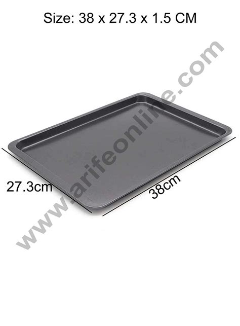 Cake Decor Non Stick Tray 38 cm x 27.3 cm x 1.5 cm – Arife Online Store