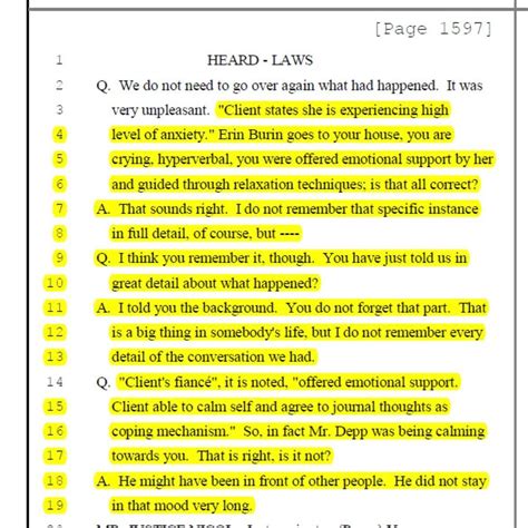 Johnny Depp accused Amber Heard of “liking” her nudes being leaked. They had an argument about ...