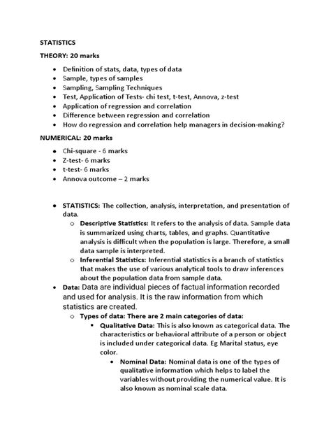 Image result for Statistics Notes for Data Science