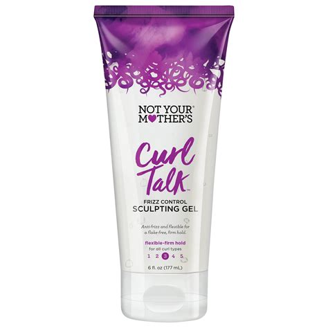 Not Your Mother's Curl Talk Frizz Control Sculpting Gel, 6oz - Walmart ...