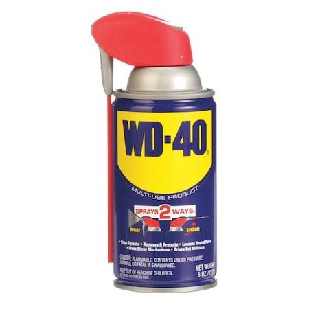 Wd-40 Multi-Use Lubricant with Smart Straw 2-Way Sprayer, -60 to 300 ...