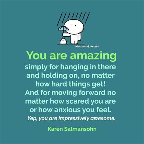 Hang In There Quotes
