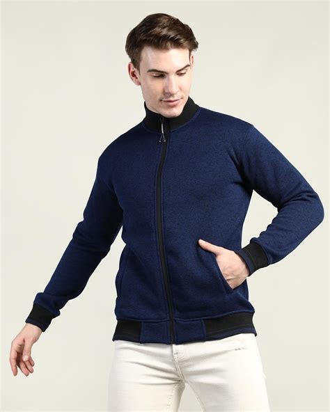 Buy Men's Blue Jacket Online at Bewakoof