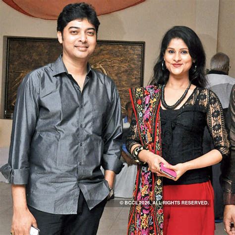 Bhaswar and Manjusree during the wedding anniversary of actor Rrishii ...