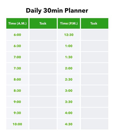 Free time blocking templates: Daily, weekly & monthly schedules ...
