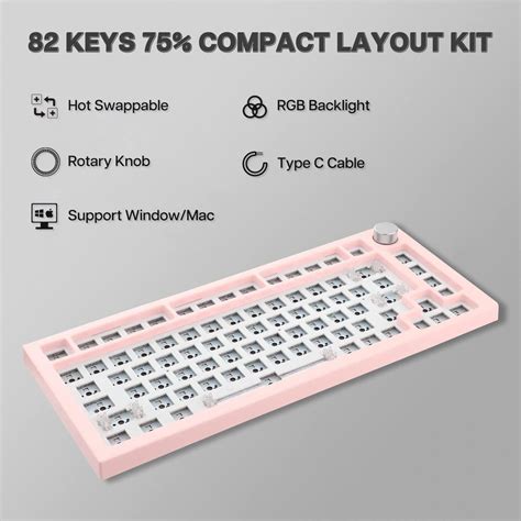 EPOMAKER Next time Skyline Gasket-Mounted 75% Hot Swappable Wired ...
