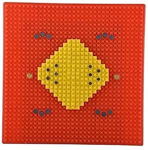 N P NEERAJ PLASTICS Acupressure Power Mat with Pyramids, Magnets ...