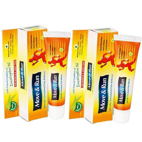 Sweet As Cosmetics Move & Run(25G+25G)(Pack Of 2) Move & Run Specailly ...
