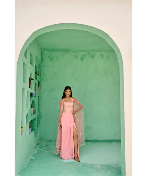 Chamee and Palak - Esita Slit Skirt (Sale Piece) – Nikaza Asian Couture