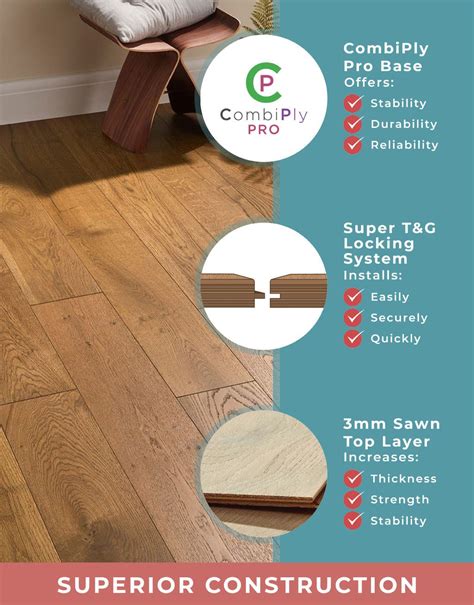 Manhattan Golden Smoked Oak Engineered Wood Flooring | Direct Wood Flooring
