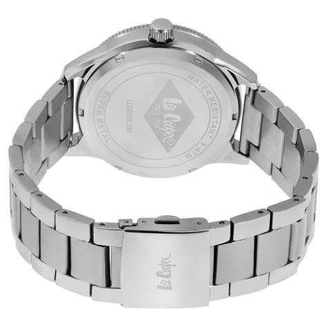 Buy Online Lee Cooper Quartz Multifunction Blue Dial Stainless Steel ...