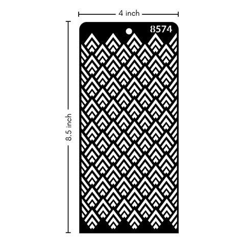 iCraft Layering Stencils - 4 x 8" - 8574| Art Lounge