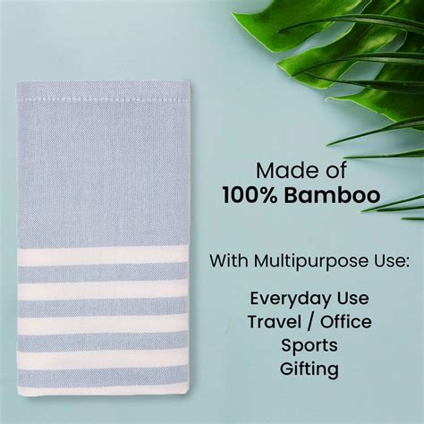 Buy Mush Pack of 2: Bamboo Turkish Hand Towels - Ultra Soft
