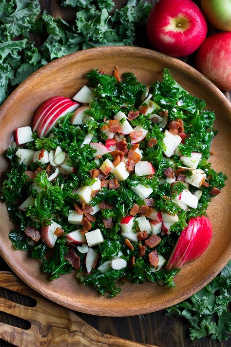 Kale Apple Cheddar Salad at Olivia Quinn blog