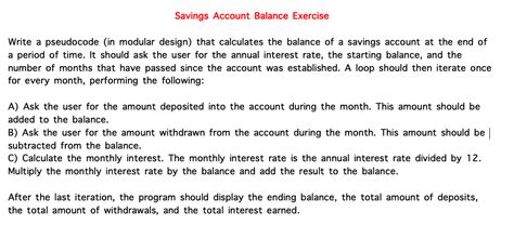 Image result for Pseudocode Loop Interest Rate