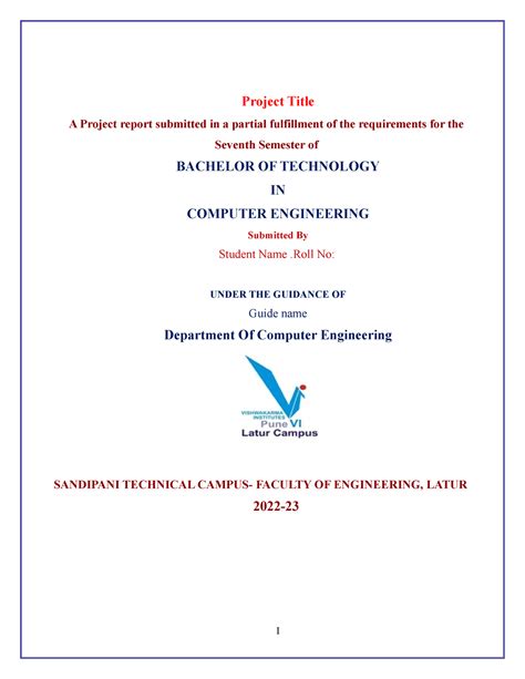 Project Report Format-1 - Project Title A Project report submitted in a ...