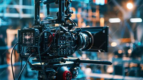 Premium Photo | Professional film camera setup for a highbudget ...