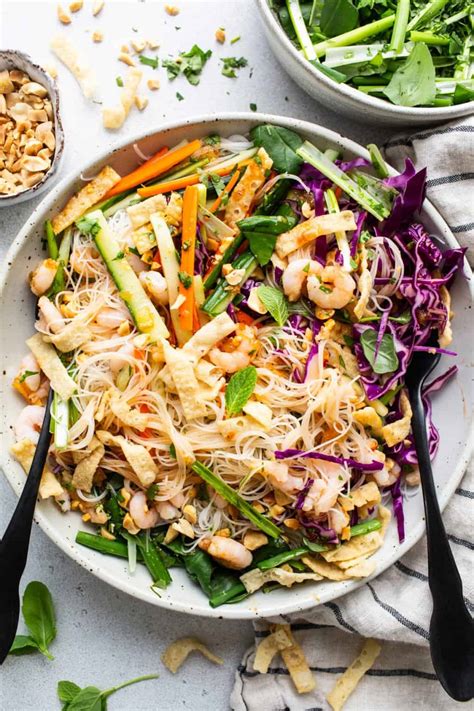 Spring Roll Salad - Fit Foodie Finds