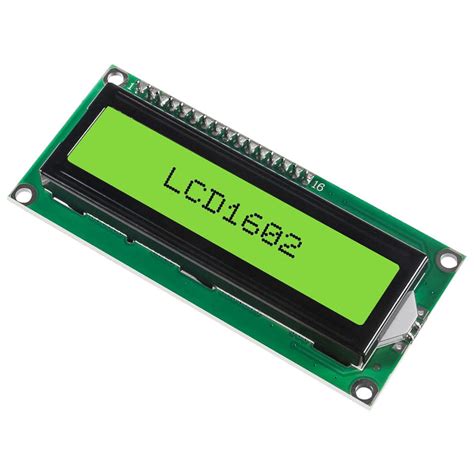 I2C 1602 LCD Display Module 16X2 Character Serial Green Screen Backlig ...