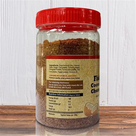 Fish Coconut Chutney Powder, 200g – MyVillageShop.com