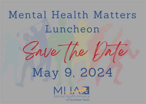 2024 Mental Health Matters Luncheon, Holiday Inn & Suites Beaumont ...