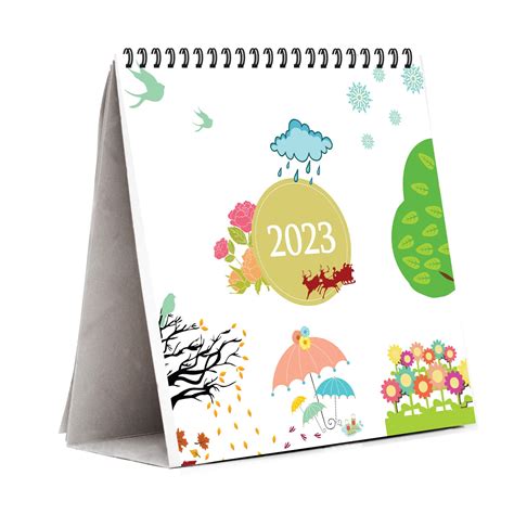PRINTELLIGENT Designer Desk Table Calendar 2023 (Design-1) : Amazon.in ...