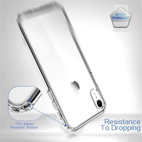 Vaku ® Apple iPhone XR Zess Clear Transparent Back Cover - iPhone XR ...