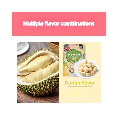 Zusemely Strawberry durian blueberry yogurt freeze-dried, India | Ubuy