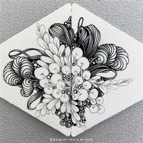 Zentangle Patterns 的图像结果
