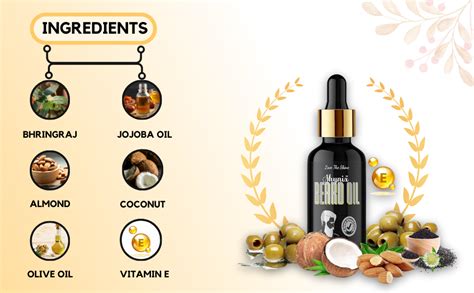 SHYNIX Beard Oil, For Nourishment & Strengthening, Beard Oil for Beard ...