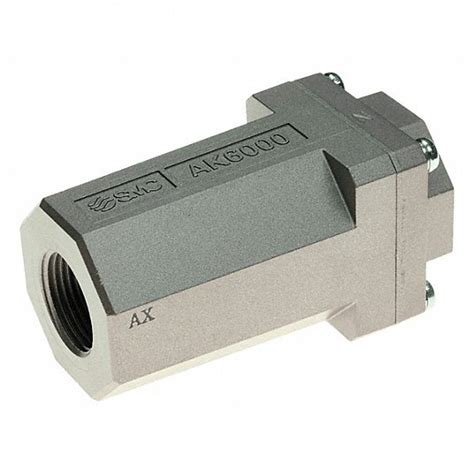 SMC, Bushing, 1 in NPT, Pneumatic Check Valve - 852K39|AK6000-N06 ...