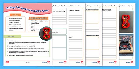 Melting Old Crayons in a Solar Oven STEAM Activity