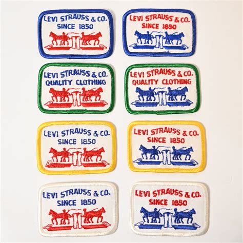 Vintage Levi's Advertising Two Horses Patch | Button Works Store ボタンワークス