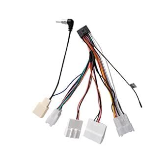 Radio Wiring Harness for Toyota 2012 and Above: Radio Wire Adapter ...