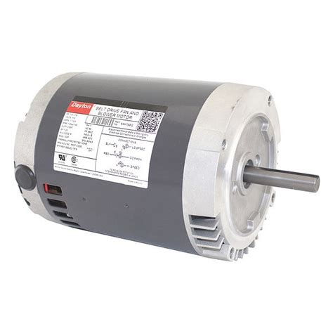 Dayton Belt Drive Mtr, SplitPh, ODP, 1/2HP, 1725rpm 6XH79BG | Zoro